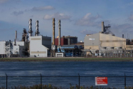 Steel factory in Sault Ste. Marie