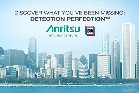 JOIN ANRITSU AT PACK EXPO BOOTH E-7912