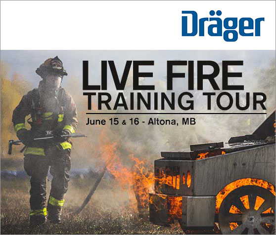 Dräger’s Live Fire Training coming to Altona, MB,<Br>June 15 & 16 2019