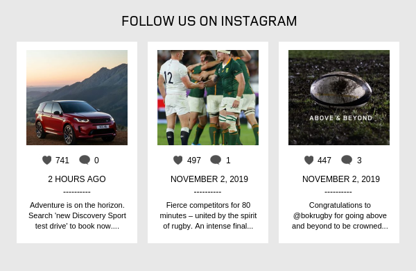 Instagram Feed