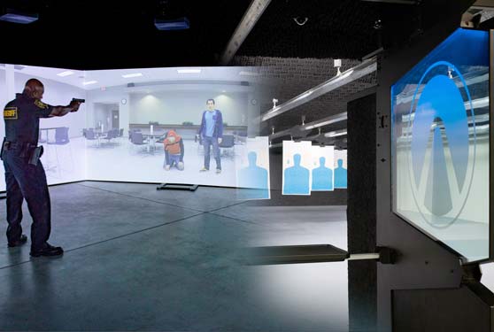 The world’s only integrated live-fire and virtual weapons training systems