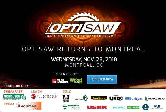 Smart sawmilling: FPInnovations to present SM2 at OptiSaw