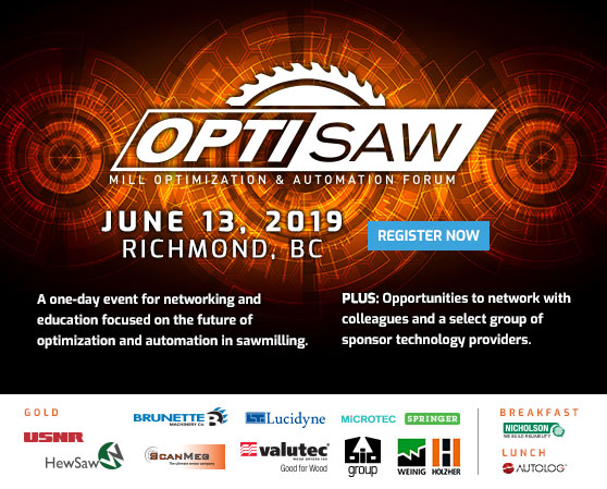 Robotics, online saw monitoring, and kiln AI at OptiSaw