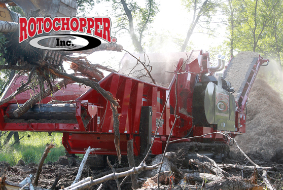 Rotochopper’s High-Volume Grinders Offer Solutions for Land Clearing Industry