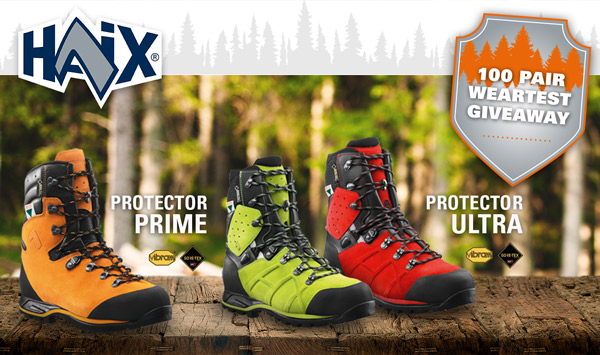 HAIX Forestry 100 Pair Weartest