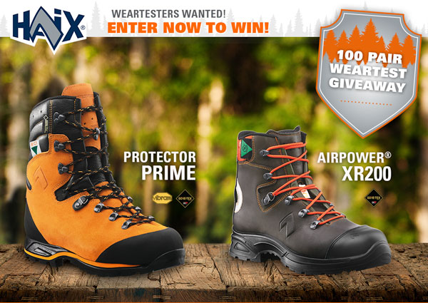 HAIX Forestry 100 Pair Weartest