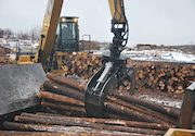 Log lifting equipment