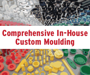 Caplugs has comprehensive in-house custom moulding capabilities.