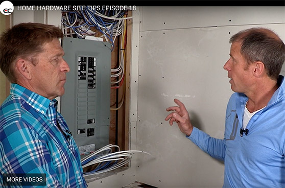 Hugh Yalden of Harvest Home Restorations, Toronto, explains why he used three service panels in the house featured in this video.