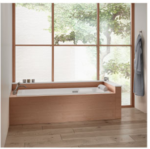 DXV AQUA MOMENT DROP-IN AIRBATH WITH WATERFALL