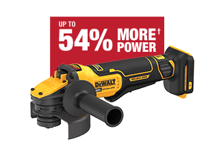 20V MAX* 4-1/2 IN. - 5 IN. BRUSHLESS PADDLE SWITCH ANGLE GRINDER WITH FLEXVOLT ADVANTAGE
