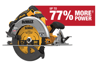 20V MAX* 7-1/4 IN BRUSHLESS CIRCULAR SAW WITH FLEXVOLT ADVANTAGE