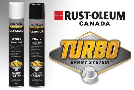Paint 4X Faster with Rust-Oleum Ultimate Turbo