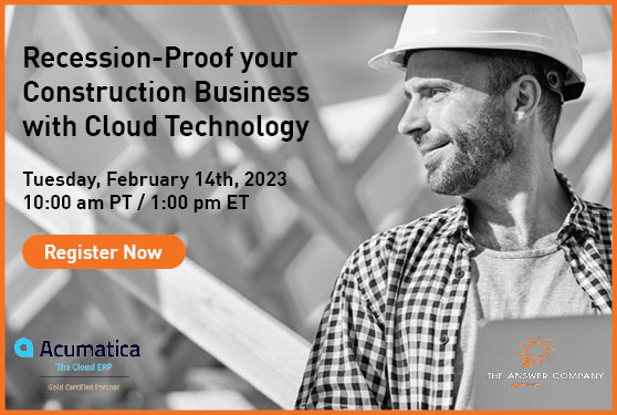 Recession-Proof your Construction Business with Cloud Technology