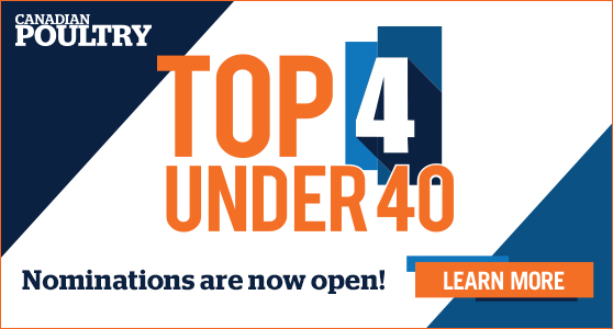 Top 4 under 40 by Canadian Poultry returns