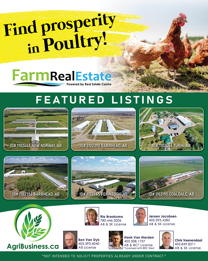 Look to the West! Perfect Poultry Opportunities!