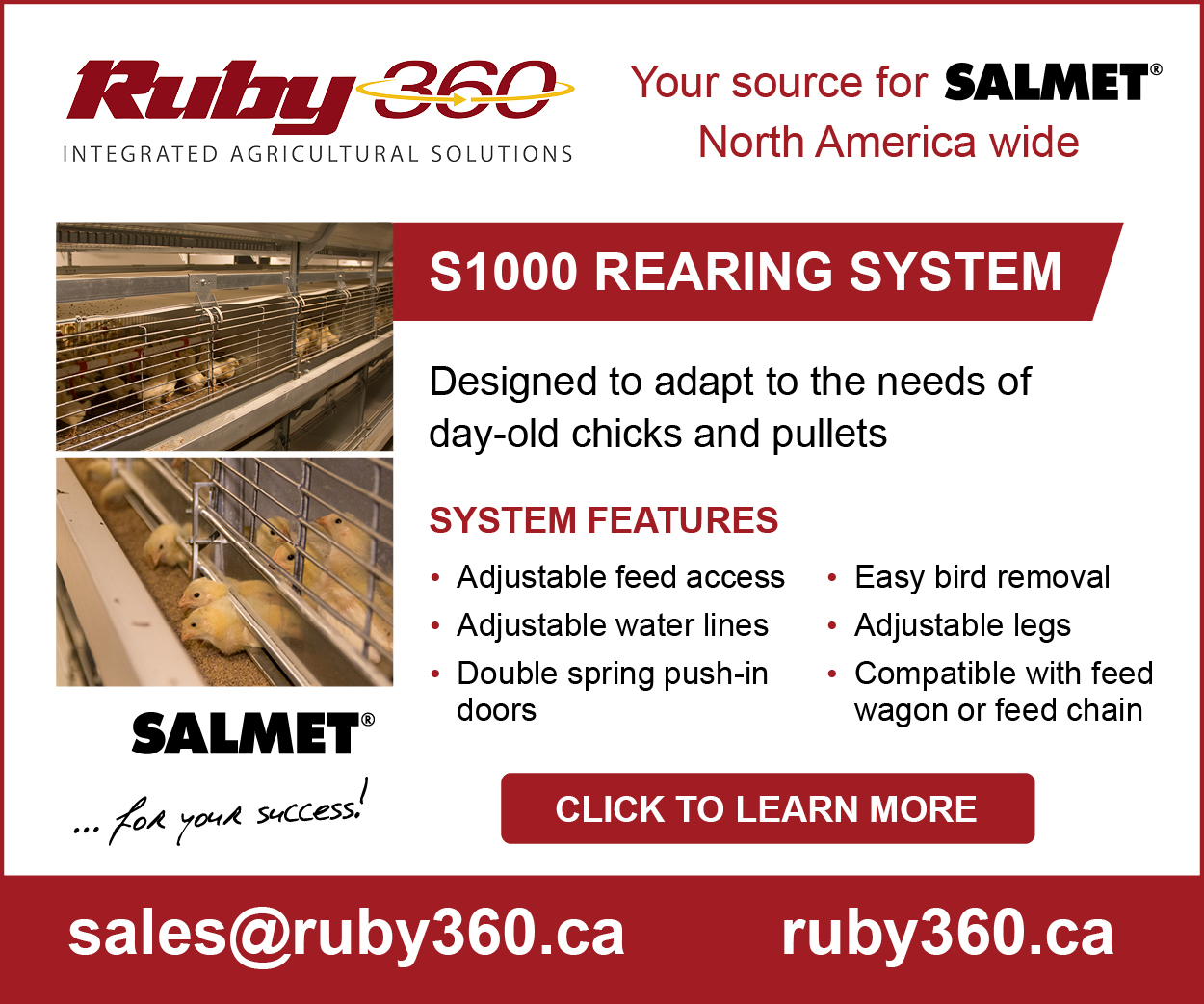 Ruby360 - Salmet’s S1000 rearing system