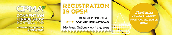 The 2019 CPMA Convention and Trade Show is your chance to network with the top companies in the produce industry!
