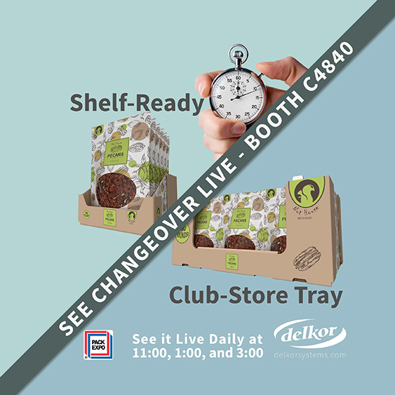 Live in Delkor’s Booth! Daily Equipment Changeovers!