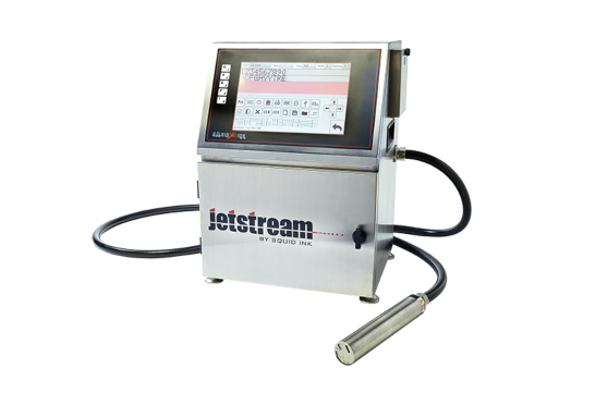 Squid Ink’s New JetStream™ CIJ Small Character Printing System