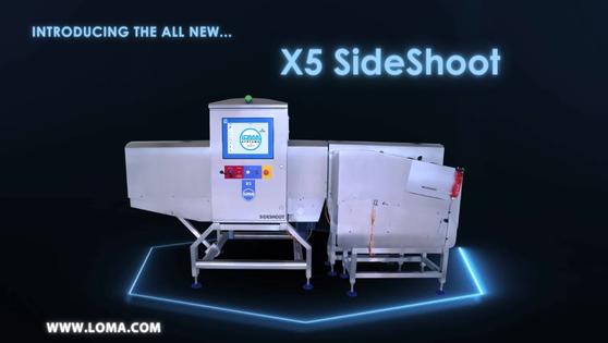 New X5 SideShoot for Tall Product Inspection
