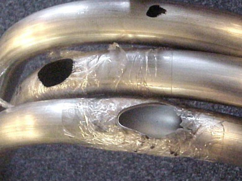 Accelerated wear of pipe bends and receivers