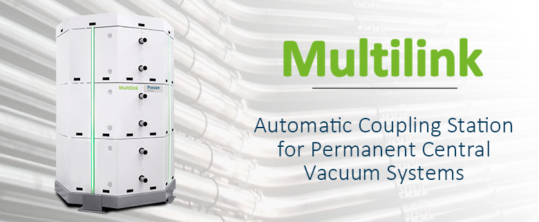 Multilink by Piovan — New Automatic Coupling Station for Permanent Central Vacuum Systems