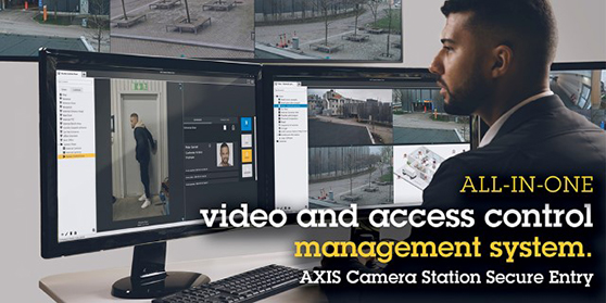 Enhance your security operations with an all-in-one video and access control management system