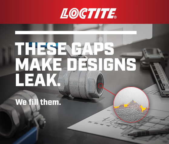 LOCTITE AMÉLIORE LE RENDEMENT DES COMPOSANTS DE TRAITEMENT DES FLUIDES.