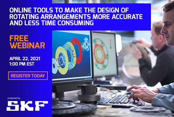 Online tools to make the design of rotating arrangements more accurate and less time consuming