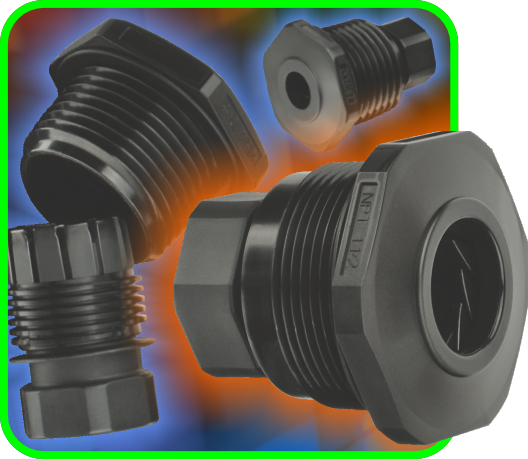 Low-Profile Liquid-Tight Cordgrips