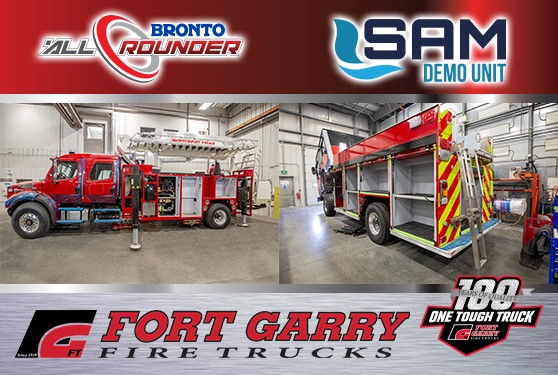 Fort Garry Fire Trucks’ New Bronto All-Rounder and SAM Demo Unit are Progressing Nicely!