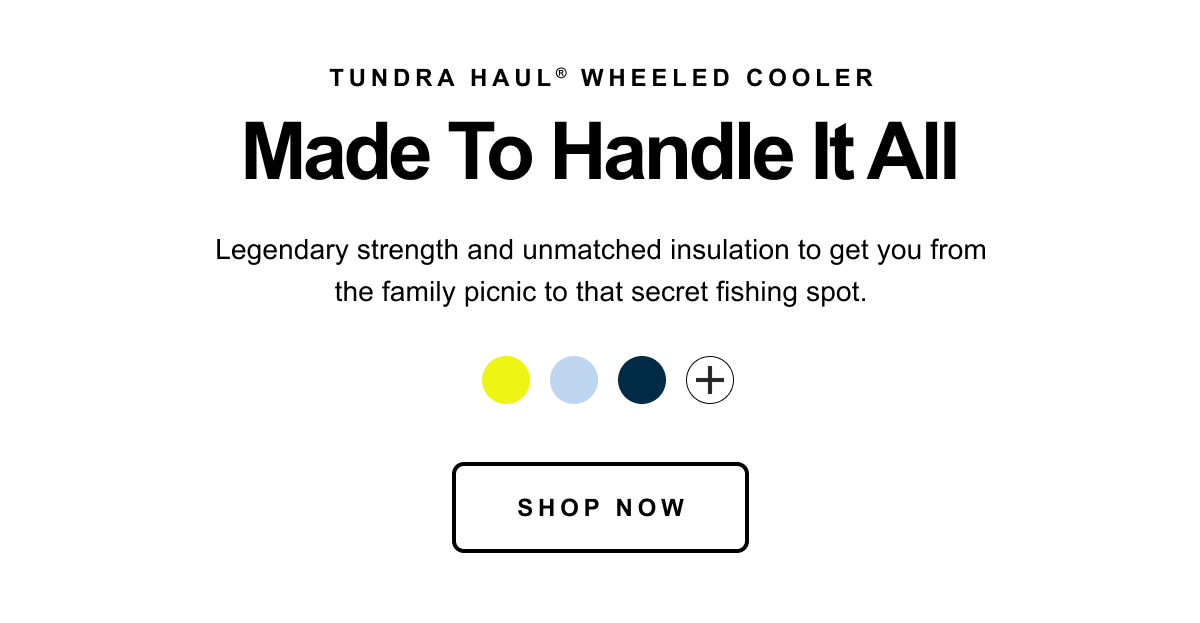 TUNDRA HAUL® WHEELED COOLER
