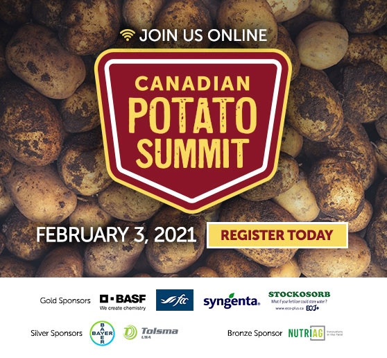 <center>One month until the Canadian Potato Summit! </center>