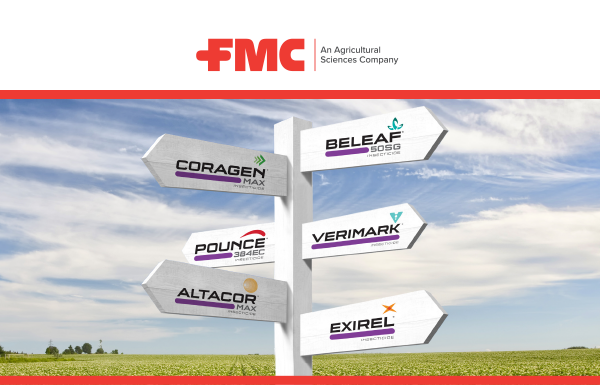 You’ll find lots of options for proven insect control to protect your high-value fruit and vegetable crops at FMC.