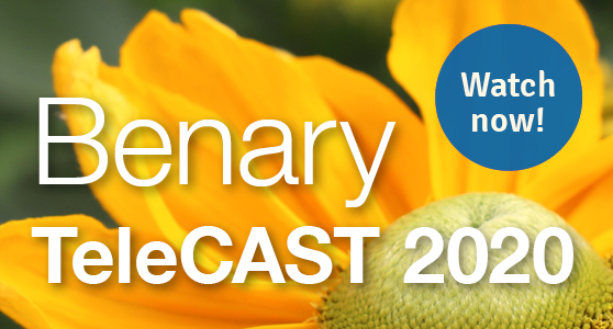 <center>Benary introduces TeleCAST 2020 </center>