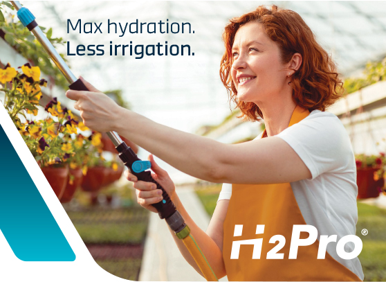 Max Hydration. Less Irrigation