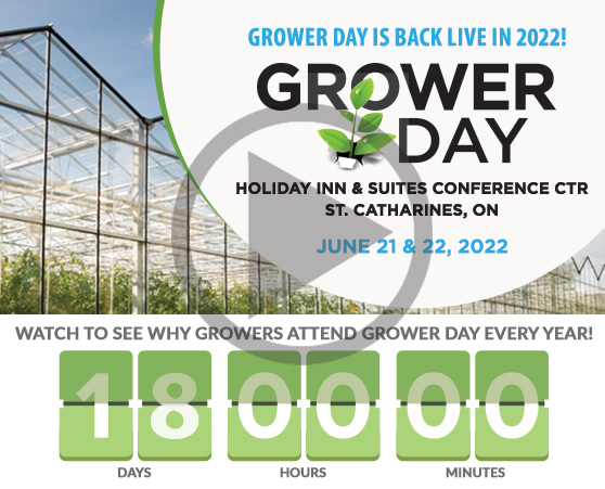 Your GROWER DAY peak!  REGISTER TODAY.