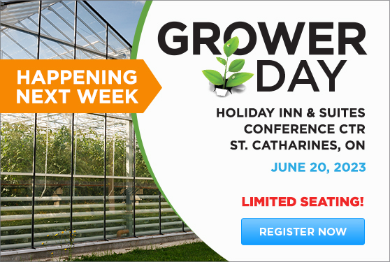 GROWER DAY is NEXT WEEK! Have you registered?