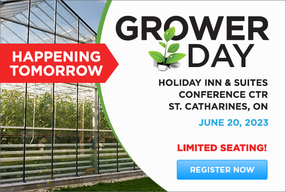 GROWER DAY is TOMORROW!