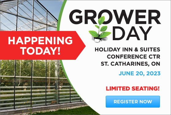 GROWER DAY is TODAY!