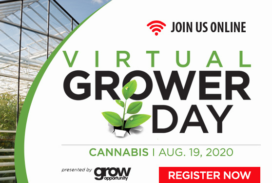 <center>The 2020 Grower Day for cannabis producers is going virtual!</center>