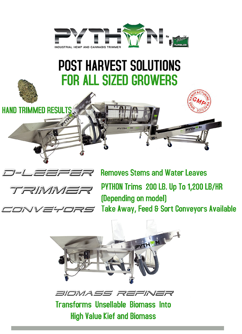 POST HARVEST SOLUTIONS FOR ALL SIZED GROWERS