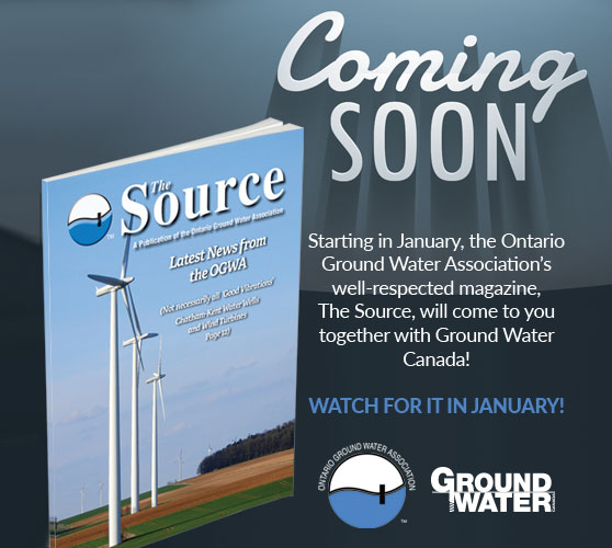 Ground Water Canada and OGWA's The Source team up