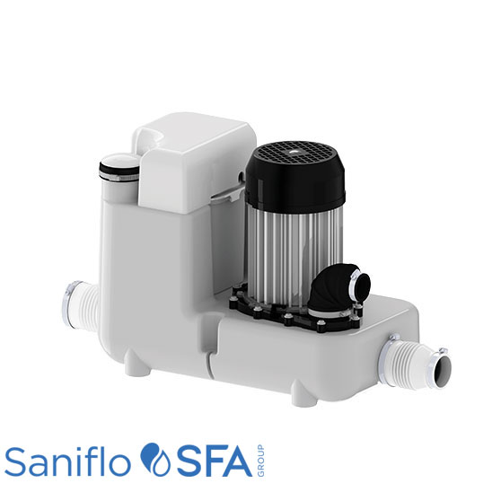 High-temp drain pump for commercial applications