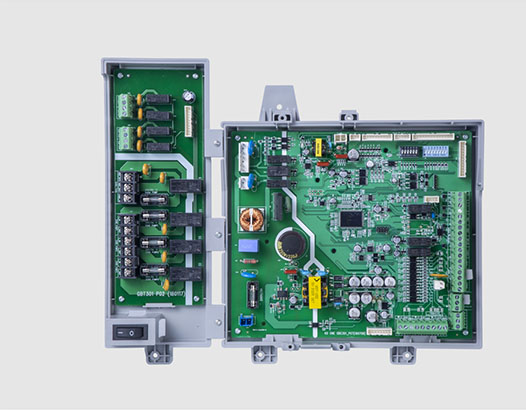 Built-in hardware connects boiler pump & zone pumps
