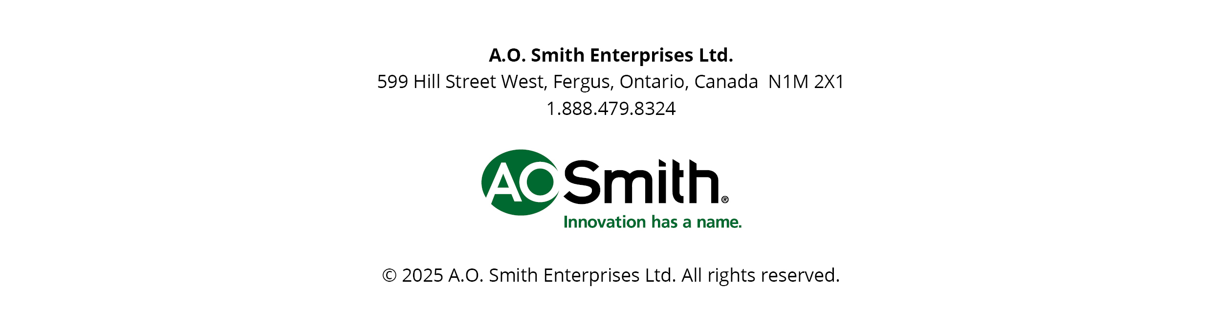 A. O. Smith