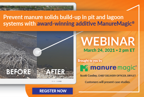 <center>Struggling with solids build-up in your swine pits & lagoons?</center>