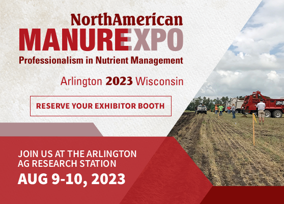 Exhibit at the 2023 North American Manure Expo