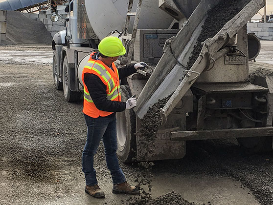 Returned Concrete with Zero Impact